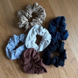 Los Angeles Apparel Assorted Color Scrunchie Set